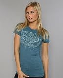 Obey The Oh My T-shirt in Teal,T-shirts for Women