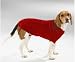 Pet Sweater - Red Cable Knit Dog Sweater - Medium