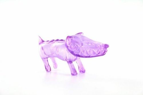 Clear Purple Chiko O.G. Waodog 3" Sofubi Kaiju Japan Limited Edition Wao Dog Vinyl
