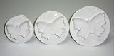 NY Cake Butterfly Plunger Cutter, Set of 3