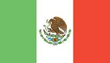 Mexico Country Flag Car Magnet