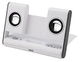 Naxa NX-3002 Portable Foldable Speaker System WHITE