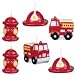 Fire Engine Fun Mini Cake Candles, 6ct