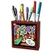 Londons Times Funny Relationships Cartoons - Atomic Dating - Tile Pen Holders-5 inch tile pen holder