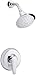 KOHLER K-T98008-4-CP July Rite-Temp Pressure -Balancing Shower Trim Set, Polished Chrome
