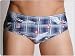 Speedo Americana Plaid Water Polo Suit