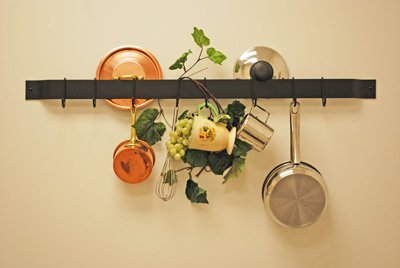 36 Bar Rack – Black with Black Hooks
