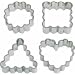 Wilton Crinkle Shapes Paper Candy/Lollipop Sticks and Cut-Outs