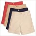 Boys Twill Flat Front Shorts