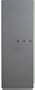 Three By Three 4" x 11" Dry Erase Magnet Board Silver