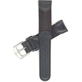 Wenger 20mm-Black Leather & Nylon