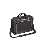 V7 Elite Toploader TSA Checkpoint Friendly Laptop Case 16-Inch CTE1-9N, Black with Gray Accents