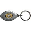 New Orleans Saints Pewter Football Keychain Made In USA!