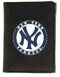 Embossed MLB Tri-fold Wallet - New York Yankees