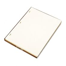 Wilson Jones Looseleaf Minute Book Ledger Sheets, Ivory, 11" x 8-1/2, 100 sheets/box (901-10)