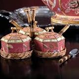 Tracy Porter Artesian Road Bakeware Ramekins with Spoons and Caddy - Set of 3/4807011