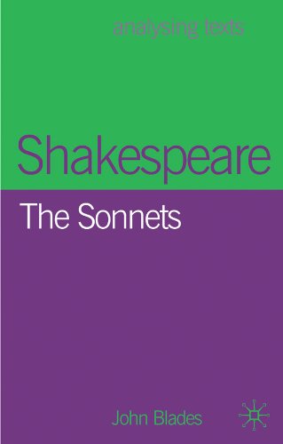 Shakespeare: The Sonnets (Analysing Texts)