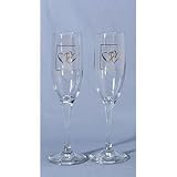 Linked At The Heart Gold Flutes