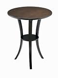 Adesso Montreal End Table Walnut Finish