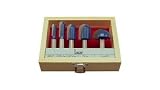 Woodline USA WL-2012 5-Piece 1/2-Inch Shank Roundnose Set
