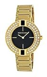 BCBGMAXAZRIA Crystal Collection Bauhaus Black Dial Women's watch #BG8257