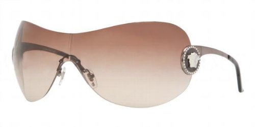 Versace 2113b 125713 Brown Gradient Sunglasses