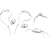 Body Glove Earglove Sport for Stereo 2.5 mm Headphone