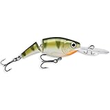 Rapala Jointed Shad Rap 07 Fishing lure, 2.75-Inch, Yellow Perch