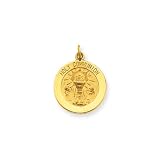 14 Karat Gold Holy Communion Engraveable Charm