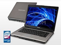 Toshiba Satellite Pro L300-EZ1004X T5870 15.4 Notebook PC (Intel Core2 Duo Processor T5870, 1 GB PC2-5300 DDR2 667MHz SDRAM, 160GB HDD, Windows XP) Titanium Silver