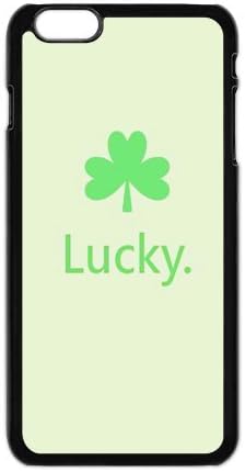 Design Cover Creative Case Flower series 1 Four Leaf Clover Of Luck Fashion Printing Hard plastic iPhone 6 Plus 5.5" Case