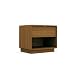 Sonax Contemporary Nightstand Eternity Walnut Manning Collection