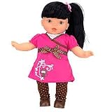 You & Me Friends - Black Hair and Brown Eyes 14 inch Doll