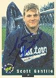 Scott Gentile, Western Connecticut - Expos Affilitate, 1992 Classic Draft Pick Autographed Card