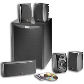 RM6750 Polk Audio Home Theater Speaker Package with 8" 100W Dynamic Subwoofer
