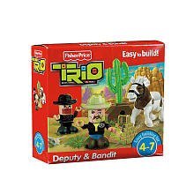 Fisher-Price Trio Deputy & Bandit
