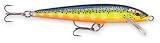 Rapala Original Floater 07 Fishing lure, 2.75-Inch, Hot Steel