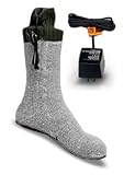 Electric Heated Socks For Chronically Cold Feet-Large (Mens 9-11)(AC only)