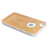 Coconut iPhone 5 Air Jacket Alucase Aluminium H�lle - Gold mit Metalliceffektvon "Coconut"