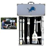 Detroit Lions 8pc. BBQ Set w/Case