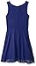 Amy Byer Girls' Big Sleeveless High Neck Overlay Dress
