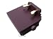 Mahogany Piano Pedal Extender Bench