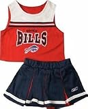 Reebok Two Piece Buffalo Bills NFL Cheerleader Uniform Set (Size 2T to 4T)