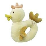 Miyim Chicken Rattle (Organic Cotton) - Beige