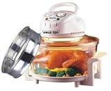 GOLD-TEC HALOGEN OVEN (12-17 LITRES) WITH FREE RING EXTENDER & ACCESSORIES!