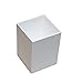 Ornerx Square Shape Pencil Holder Desk Organizer White