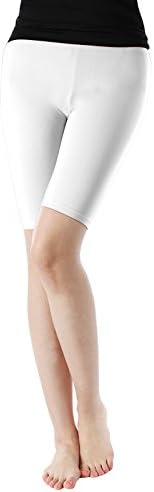 H2H SPORT Womens Skin Tights Compression Base Layer Short Running Leggings Pants WHITE US S/Asia M (KWBSP07)