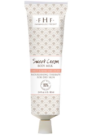 Farmhouse Fresh Sweet Cream Body Milk Hand Cream 2.4 Oz