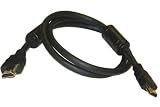 HDMI 1.3a Category 2 Certified Cable 28AWG - 6ft w/Ferrite Cores (Gold Plated Connectors)