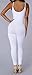 Baifern Women's Spaghetti Strap Backless Bodycon Long Jumpsuits